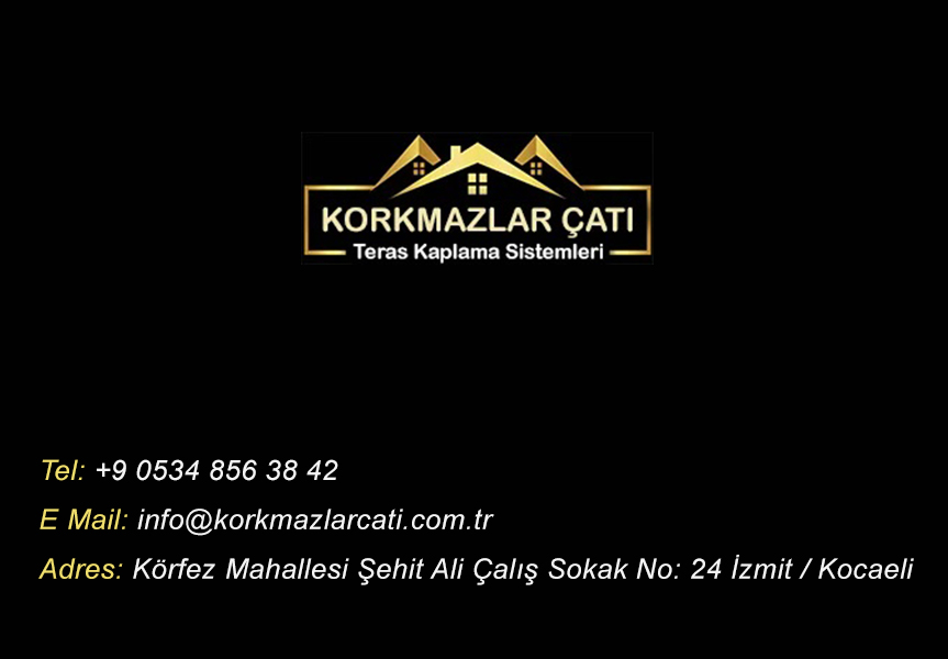 Kocaeli Çatı Veranda Sundurma Kaplama Firması Korkmazlar Çatı